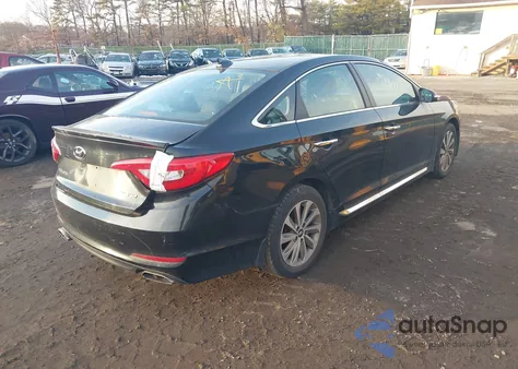 2017 Hyundai Sonata Sport z USA, uszkodzony, nr VIN 5NPE34AF7HH446880